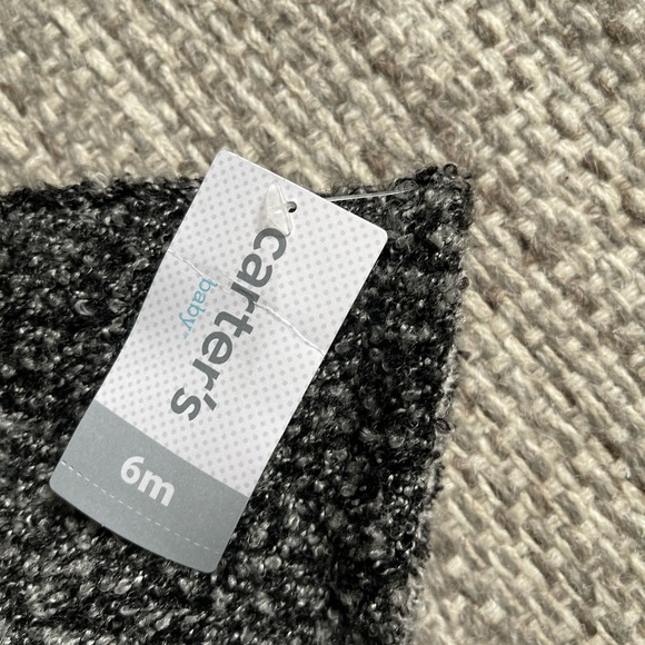 Carter’s NEW girls winter Shawl poncho cape size 6mo hood fleece baby outdoor - Picture 4 of 8